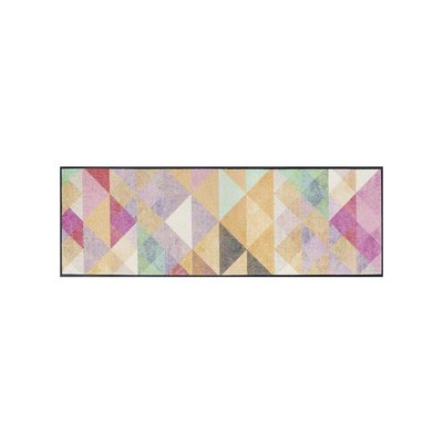 Tapis salon et chambre tissé motif pastel SANORA UN AMOUR DE TAPIS