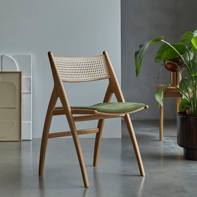Chaise en Tissu massif, CLARA TIKAMOON