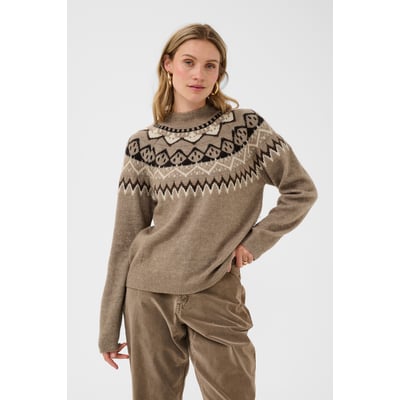 Pullover tricoté CREAM
