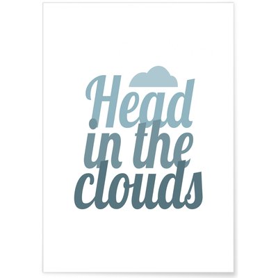 Affiche Head in the clouds L'AFFICHERIE