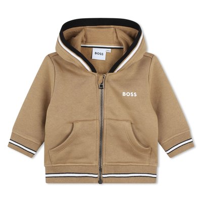 Cardigan à capuche molletonné BOSS KIDSWEAR