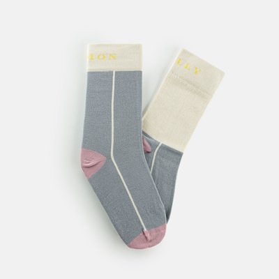 Chaussettes de couleur COLOR BLOCK SOCKS LEMON JELLY