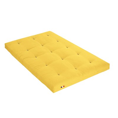 Futon coton + mousse mémoire anti-taches TERRE DE NUIT