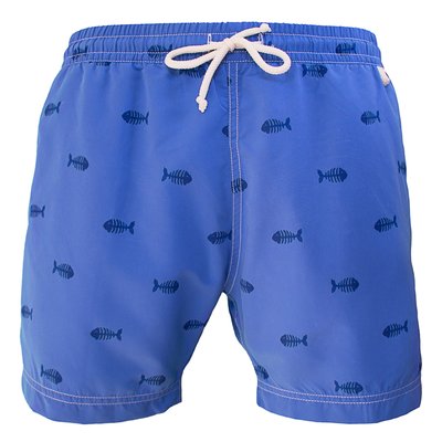 Short de bain MONTAUK 742 Marine fish LES LOULOUS DE LA PLAGE