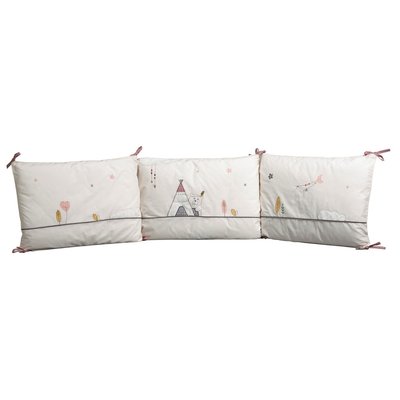 Tour de lit bébé déhoussable en coton SAUTHON