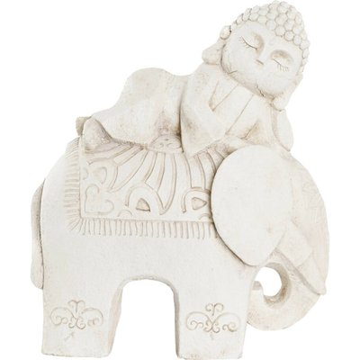 statue bouddha reposant sur éléphant  style oriental RECOLLECTION