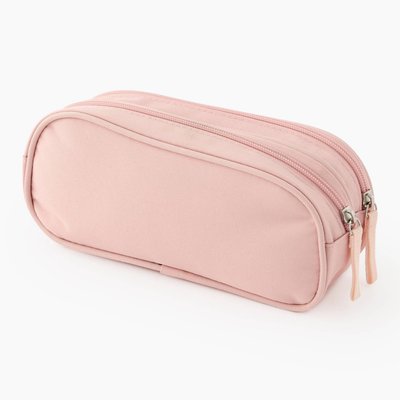 Trousse unie double compartiments MONOPRIX