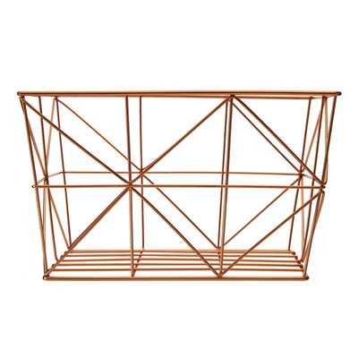 Wire Basket in Copper Finish SO'HOME