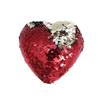 Déco pour sapin de Noël en sequin Cœur HEART OF THE HOME