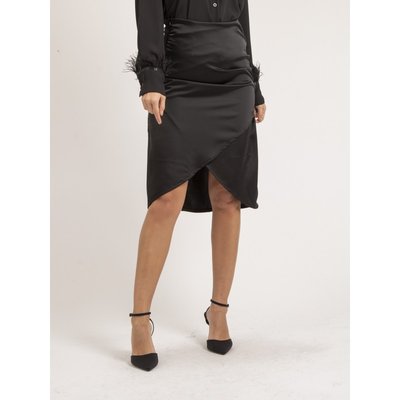Jupe Mi-longue Satin Xarena DONA LISA