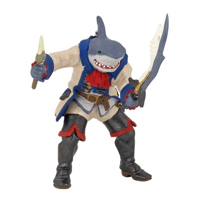 Figurine Pirate mutant requin PAPO