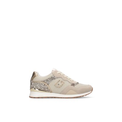 Sneakers avec glitters et mesh LIU JO