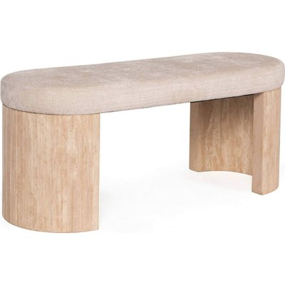Banc élégant en travertin RECOLLECTION