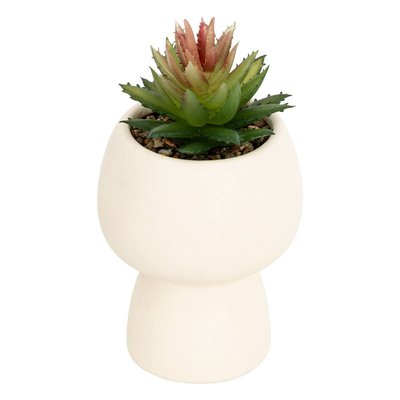 Plante artificielle Livy pot céramique H17cm ATMOSPHERA