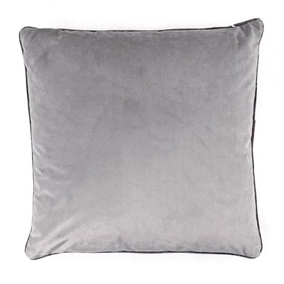 Coussin Polyester Gris 45x45cm - DÉCORATION DECORATION D’AUTREFOIS