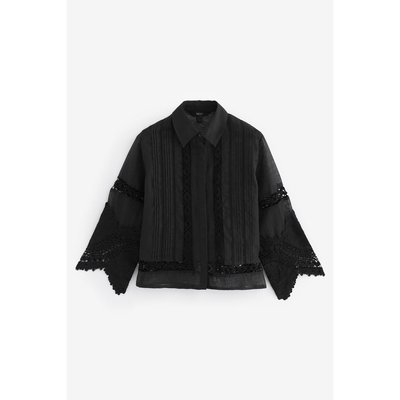 Chemise à manches 3/4 avec empiècement NEXT