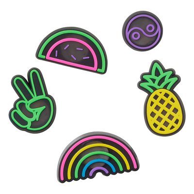 Lot de 5 Jibbitz LED Fun CROCS