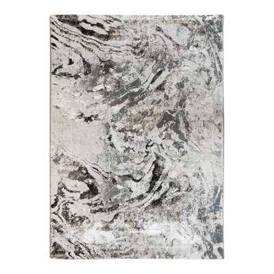 Tapis de salon graphique effet fluide  BORGES FLUIDES THE DECO FACTORY