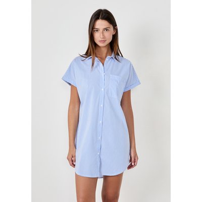 Chemise de nuit manches courtes rayée SALTIES ETAM