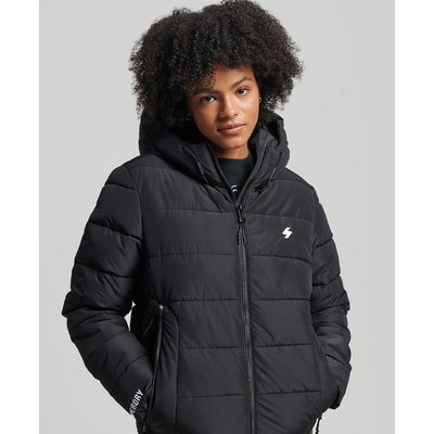 Doudoune courte à capuche zippée SUPERDRY
