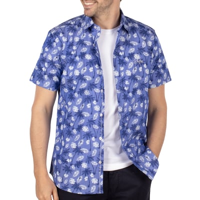 Chemise manches courtes isola blu SHILTON