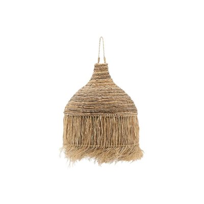 Abat-jour en abaca avec franges pour suspension AUBRY GASPARD