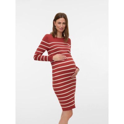 MLNEWSIV Robe de Maternité Robe en maille MAMA LICIOUS