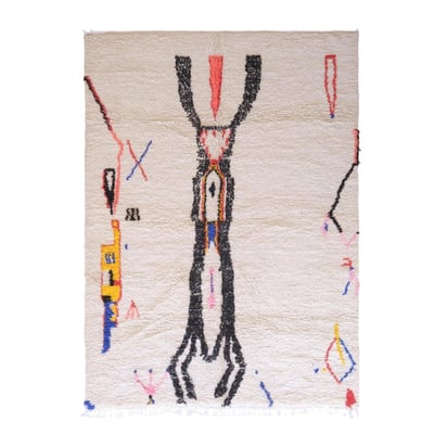 Tapis berbère marocain pure laine AFK LIVING