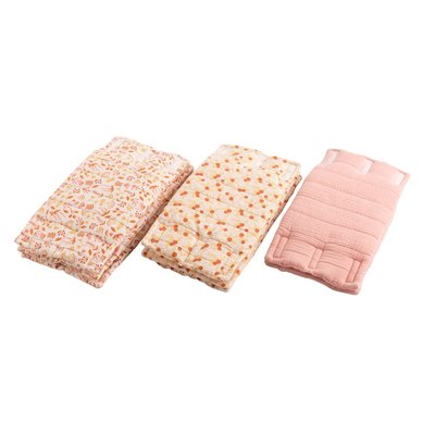 Protections de barreaux de lit bébé lot de 8 en coton SAUTHON