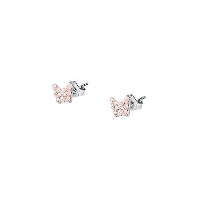 Boucles d'oreilles en céramique et cristal CLEOR