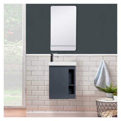 Ensemble meuble lave-mains + miroir HAMPTON MOB IN