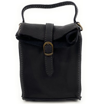 Mini-sac pochette bandoulière cuir vintage italien OHM OH MY BAG