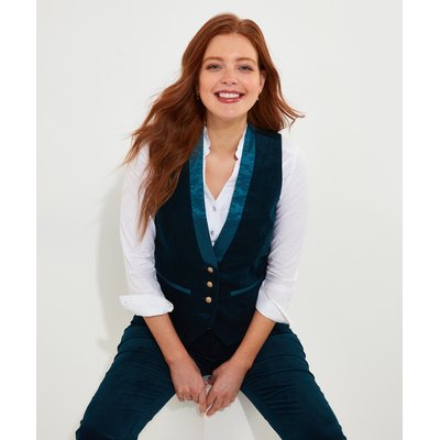 Gilet sans manches en velours satiné JOE BROWNS