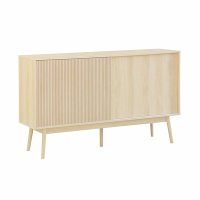Buffet scandinave effet bois 2 portes 150cm LINEAR SWEEEK