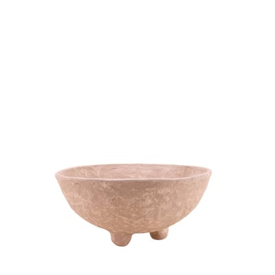 Coupe blanche en papier maché 29cm ORNAMI