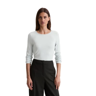 T-shirt long régulier en mélange de TENCEL™ modal et de coton MARC O'POLO