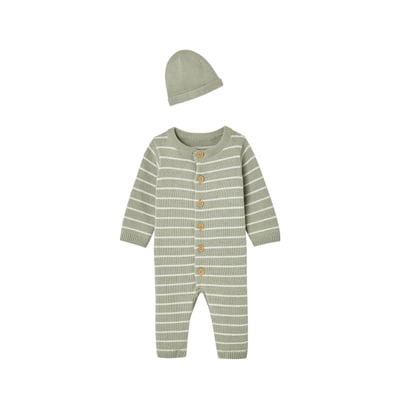 Ensemble combinaison et bonnet VERTBAUDET