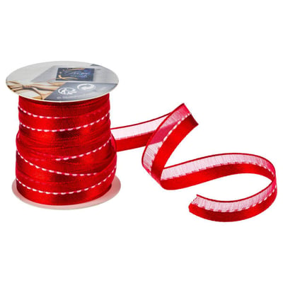 Ruban tissé 10 mm long 3m polyester ATMOSPHERA