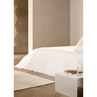 Housse de couette coton percale 300 fils lit 180/200 cm MANGO HOME