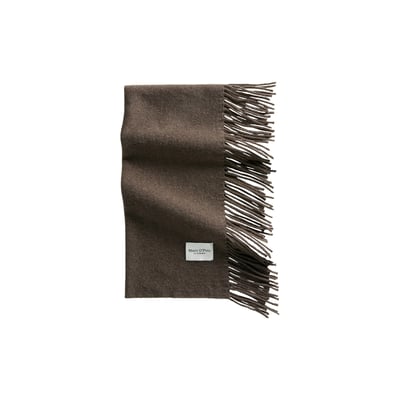 Écharpe en laine tissée avec de longues franges sur les côtés MARC O'POLO