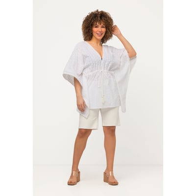 Blouse style kimono oversized à manches 3/4. ULLA POPKEN