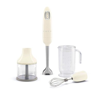 Retro Style 4-Piece Hand Blender Set - HBF03 SMEG