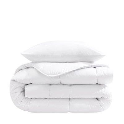 Pack couette mi-saison oreiller éco naturel SOMEO