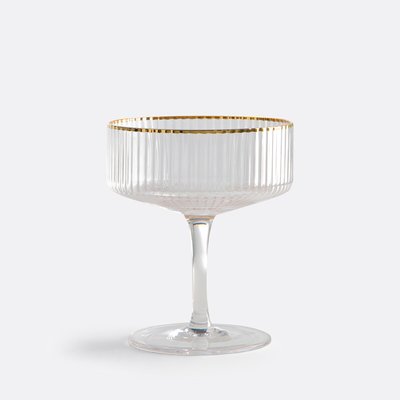 Lot de 4 coupes à champagne, Lurik LA REDOUTE INTERIEURS