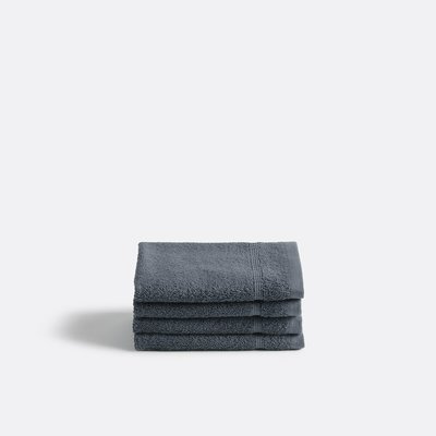 Lot 4 serviettes d'invité éponge 600 g/m², Zavara LA REDOUTE INTERIEURS