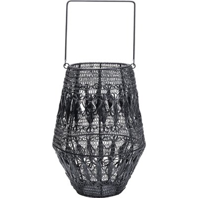 Lanterne Hayat noire 33cm KARE DESIGN