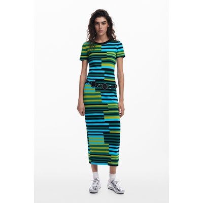 Desigual - Robe longue à rayures DESIGUAL