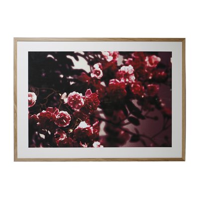 Cadre photo décoratif en bois de chêne 104x74 SIA DECO