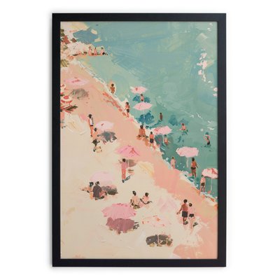 Tableau avec cadre noir 40x30 éclectique 2 REALLY NICE THINGS