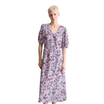 Robe imprimée relaxed en mélange de viscose avec effet froissé MARC O’POLO DENIM